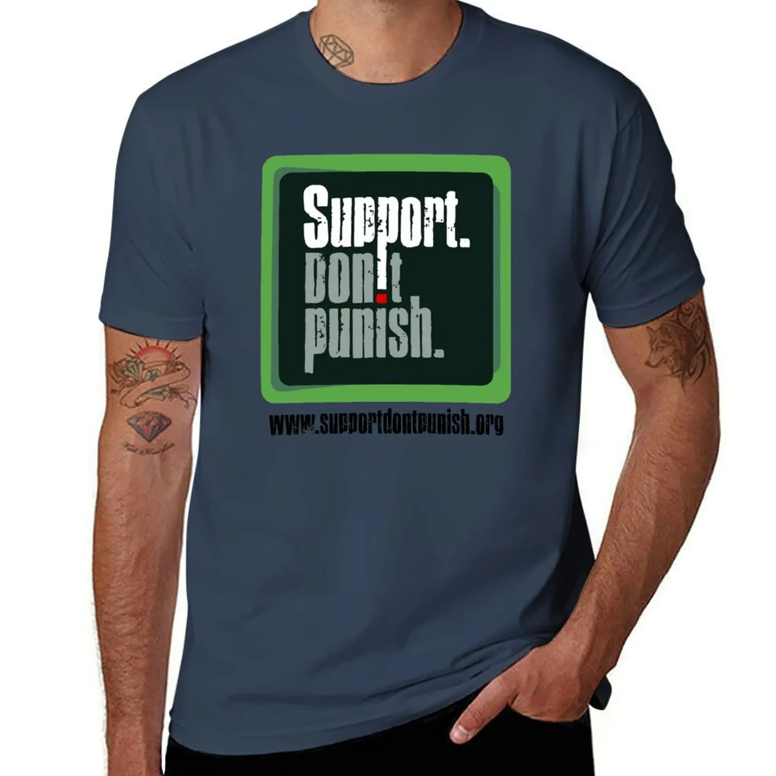 

Support Punish Don't T-Shirt Halloween Casual T-Shirt