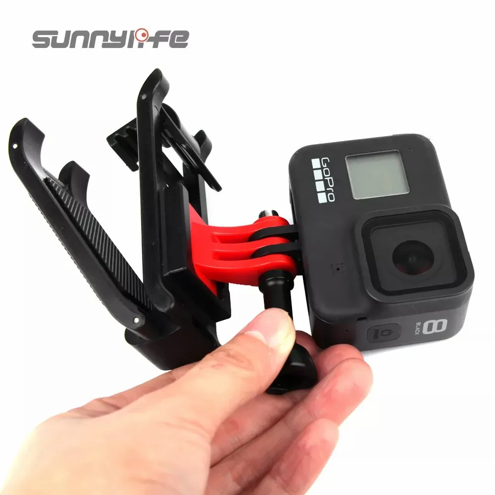 

Sports Camera Backpack Clamp for 8/7/6/5 for ACTION 2/ Osmo Action/Pocket Clip Mount for Yi 4K Lite SJCAM SJ4000 EKEN H9/H9R