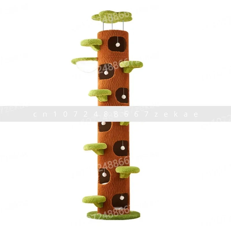 

Non-solid Wood Tongtian Pillar, Fram Toys Products Cat Climbing Frame Nest, Cat Tree Integration,