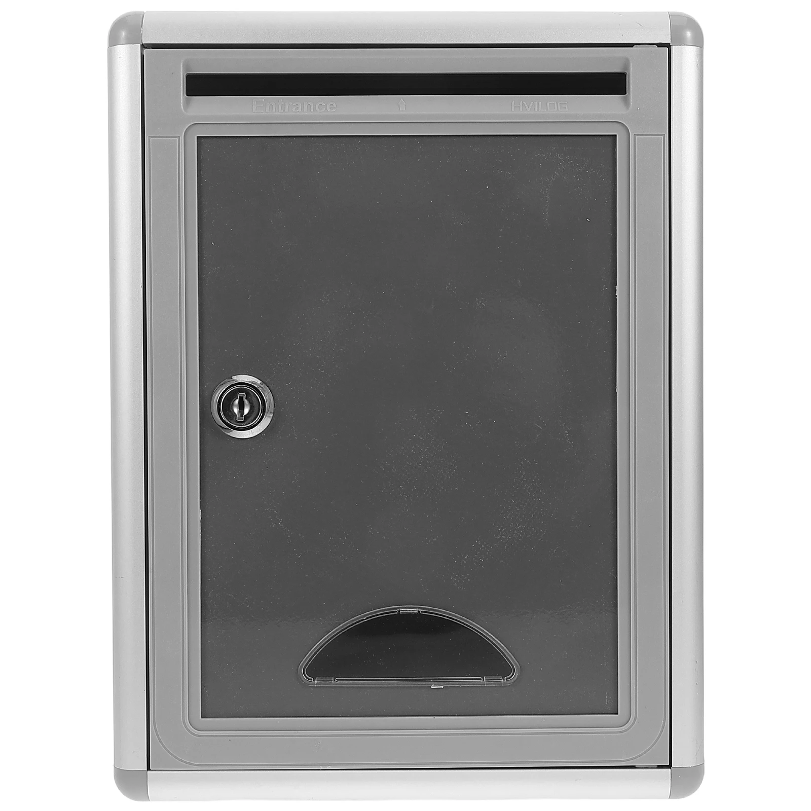 

Wall Hanging Mailbox Durable Waterproof Large Capacity Letter Box Post Box for House Garden Use Plastic Aluminum Anti Theft