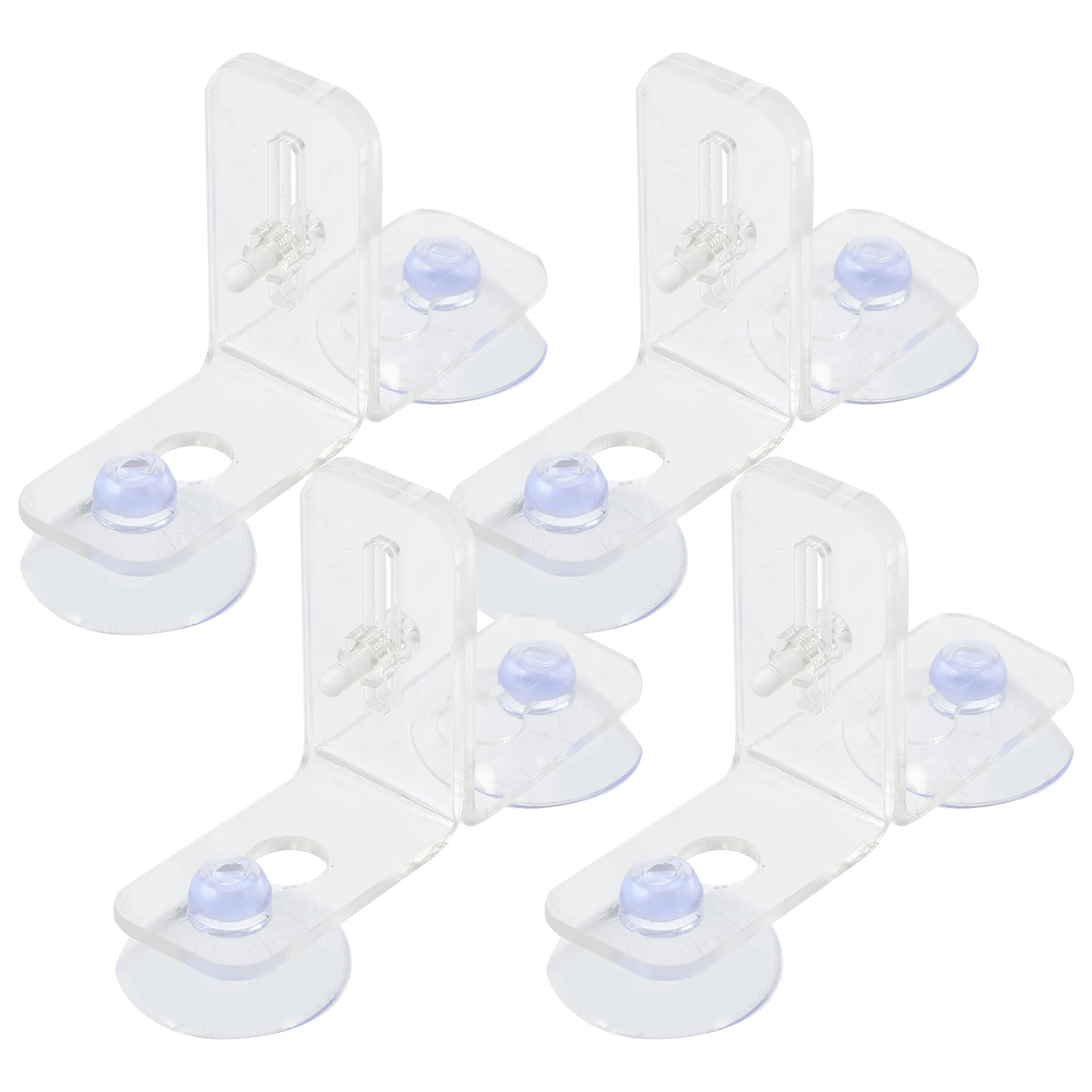 

4 set Aquarium Fish Divider Sucker Clip Transparent Acrylic Partition Board Breeding Isolation Tank Divider For Mixed Breeding