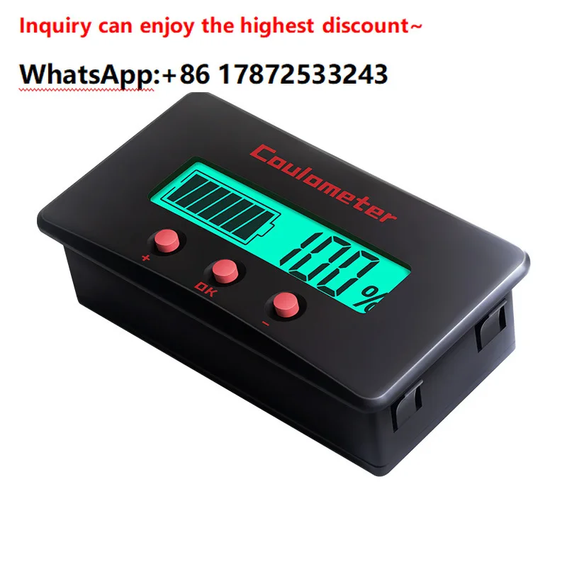 Voltage meter, current meter, universal battery capacity and power detector, DC