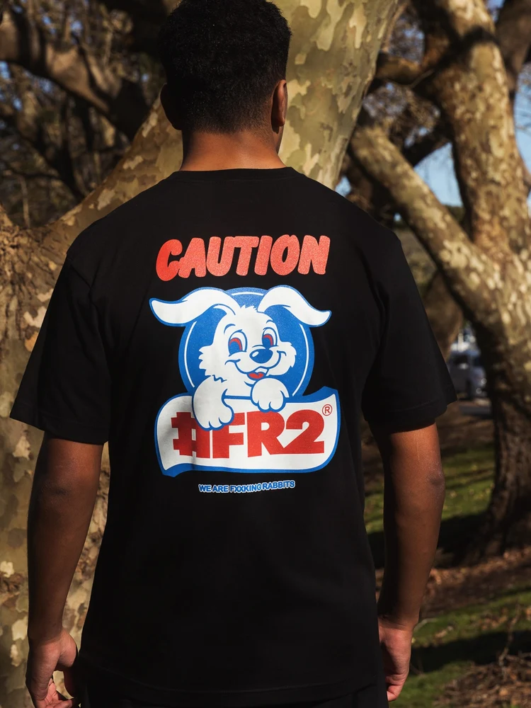 Unisex Short Sleeve T-Shirt Mi Rabbit Fr2 Printed Pure Cotton Casual Wear for Teens And Adults Animal Lettering Daily Use