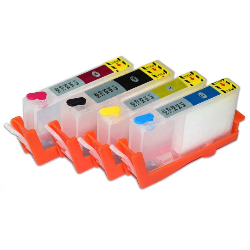 Refillable Ink Cartridge Without Chip For HP 902 903 904 905 OfficeJet pro 6950 6951 6954 6956 6960 6970 6961 6964 6975 6976