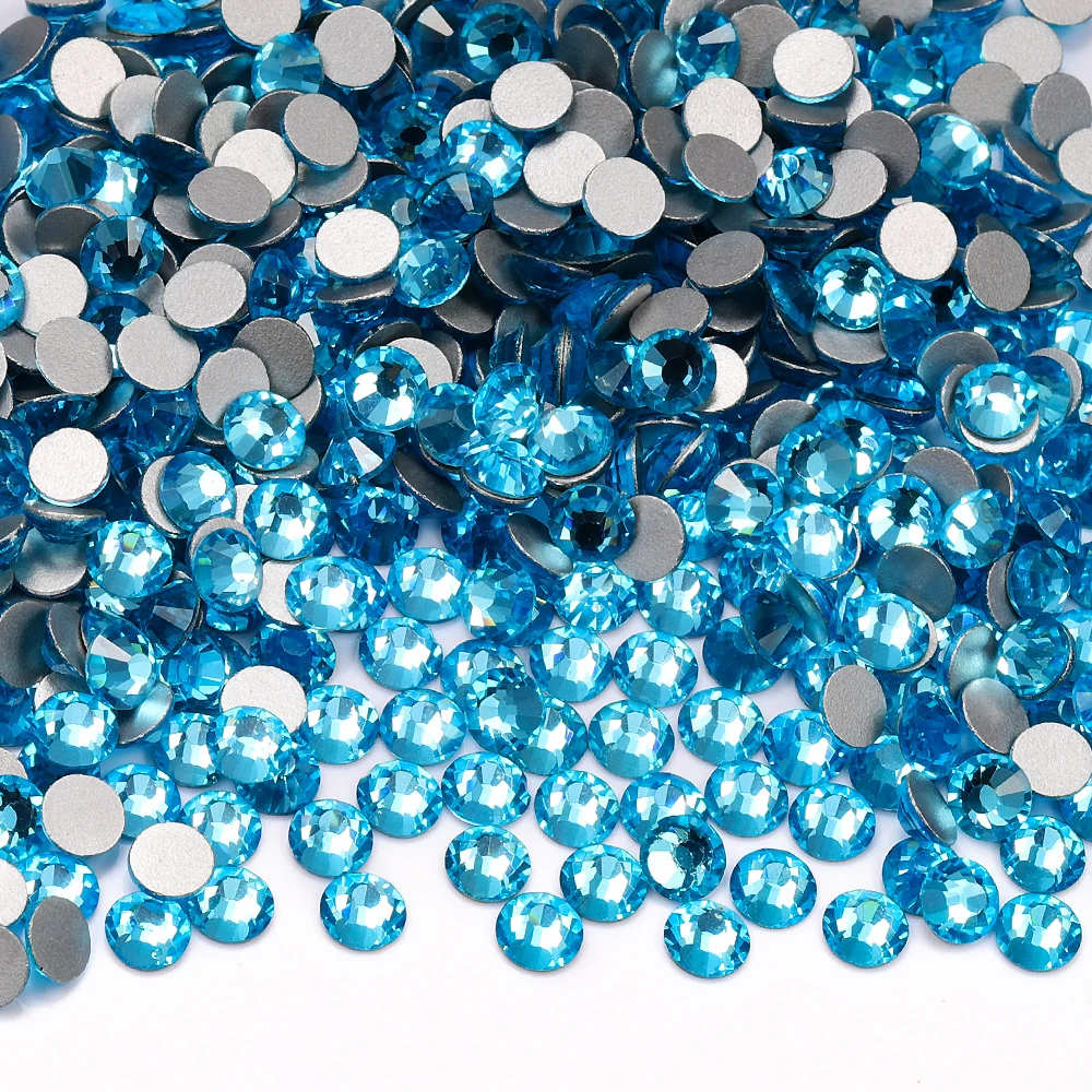 SS4-SS20 1440 Stück glitzernde Glas-Strasssteine, hochwertige, nicht Hotfix-Kristall-Nagelkunst-Edelsteine für Hochzeitskleid, DIY-Dekoration – Detail 17