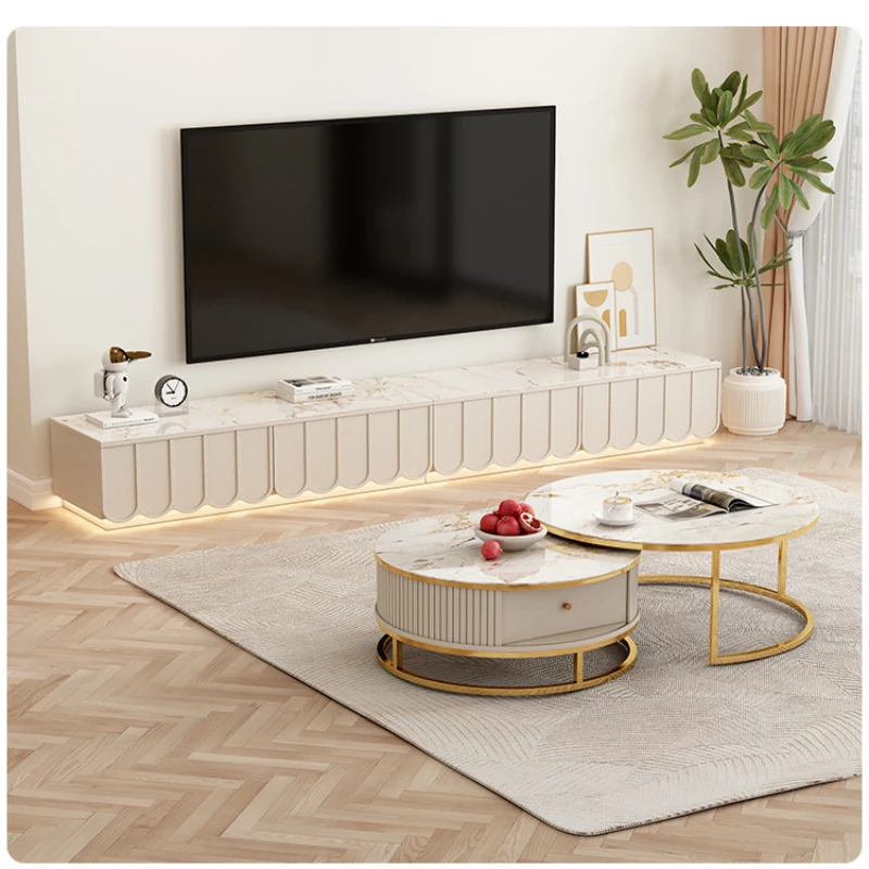 Living room small unit short TV cabinet 2022 new free splicing combination simple modern small size mini 1 meter 2