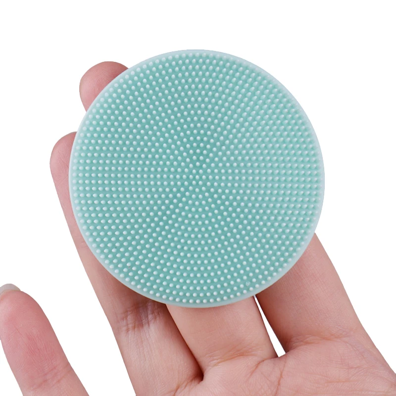 Soft Blackhead Acne Pore Face Massager Cleansing Brush Skin Exfoliator Silicone Face Scrubber Facial Brush