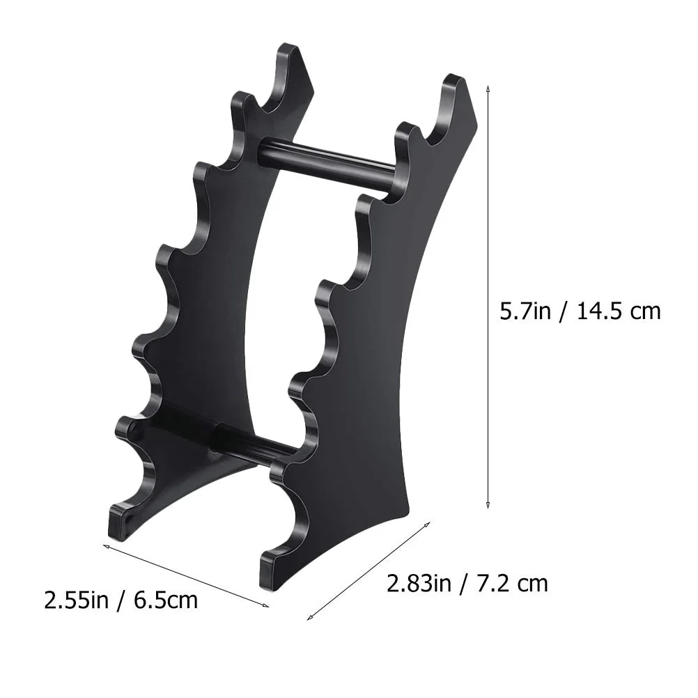 2個入り アーチ型ディスプレイラック 高級アクリル製 ペン・鉛筆ホルダー 眉毛・リップグロス・メイクアップオーガナイザー 小売店ショーケーススタンド