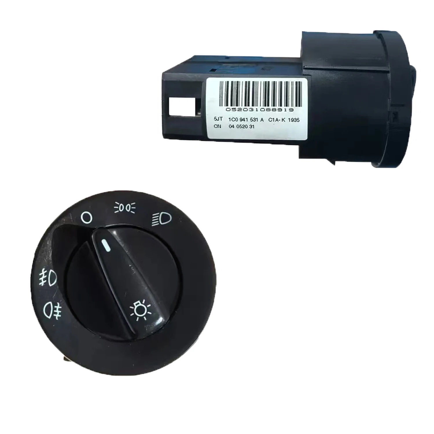 Original factory Headlight Control Switch Fog Light Knob for VW Bora Golf jetta MK4 4 IV 1J0-941-333A / 1J0-941-333B 1998-2004 - view 6