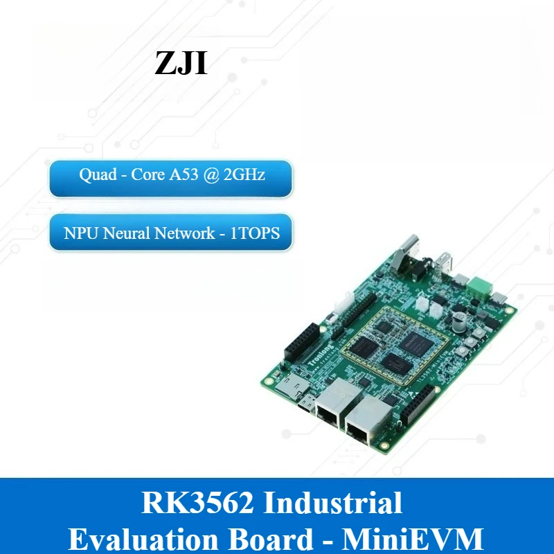 

TL3562-МиниЭВМ Промышленная макетная плата с Rockchip RK3562J-Домный четырехъядерный процессор A53 @ 2 ГГц, альтернатива по лучшему отступенению