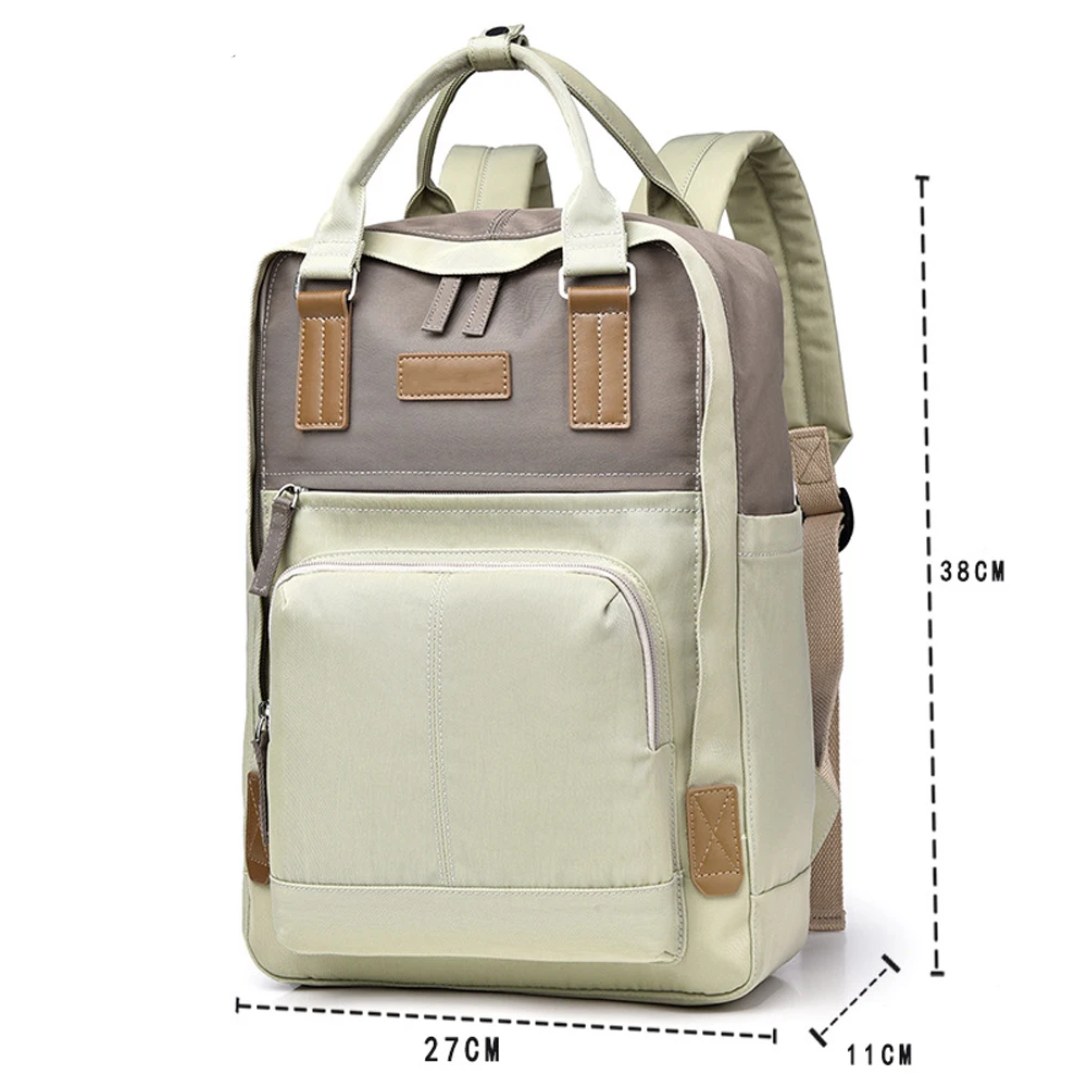 Backpack Waterproof Student Leisure Travel Backpack Computer Bag Backpack Arctic PU Large Capacity School Bags for Students