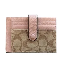 Women Short Small Wallets Fold Card Holder ID Bag Coin Purse Ladies Wallets Anti-degaussing driver's license card holder 5