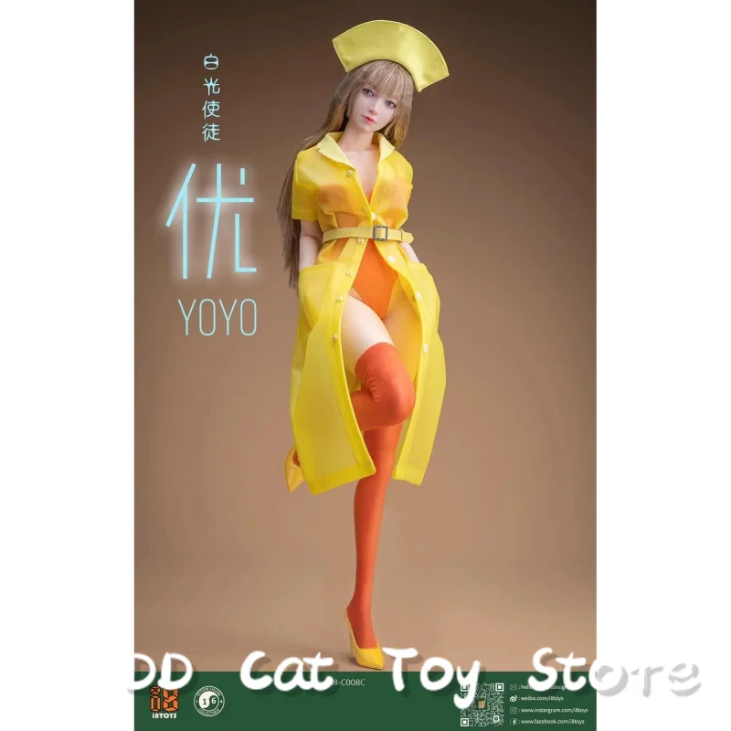 Genuino I8toys I8-C008 apóstol de luz blanca Yoyo 1/6 escala femenina conjunto de enfermera figura de acción modelo coleccionable estatuilla personalizada