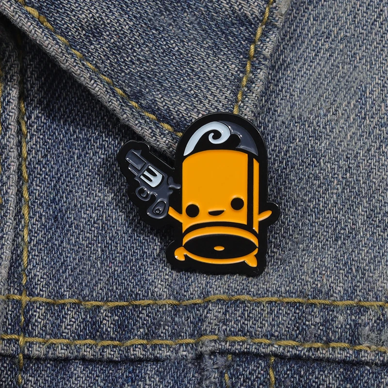 Adventure Games Cartoon Enamel Pins Anime Creative Metal Brooches Lapel Badge Backpack Clothes Jewelry Gift for Kids Friends