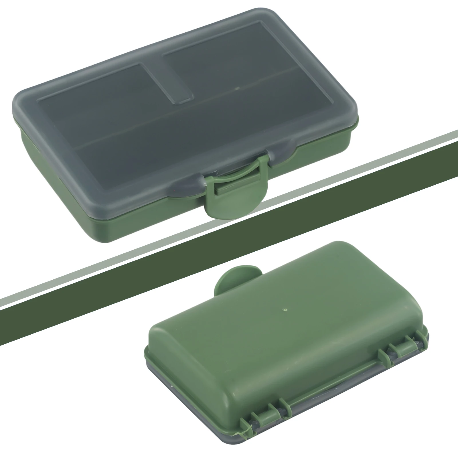 Pp Fishing Box System Tackle Bait Storage 1-8 105*65*24mm 1pc Box Boxes Compartments Fishing Protable Reliable