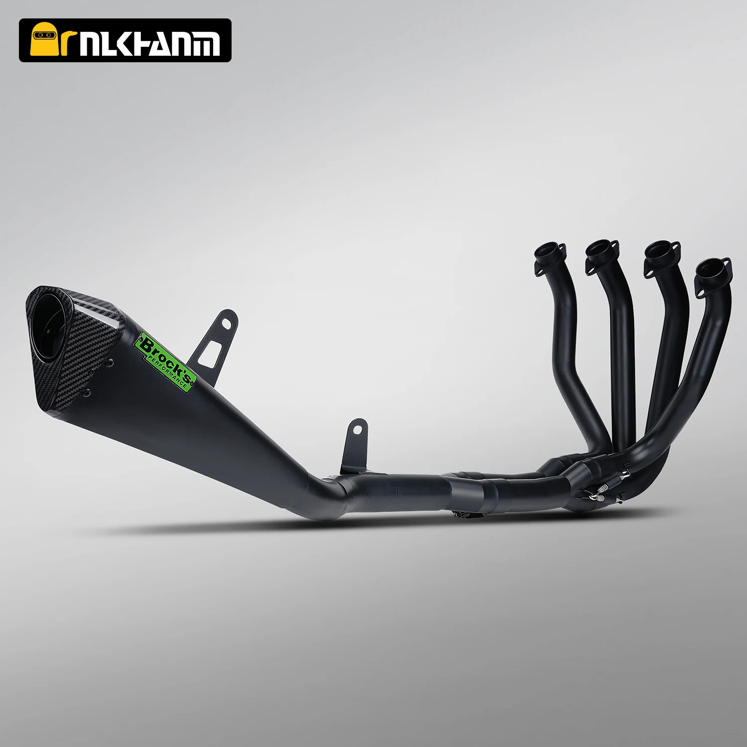 

FOR BROCK Z900 Motorcycle Exhaust System Modification Black Knight Full section for Z900 2017-2025