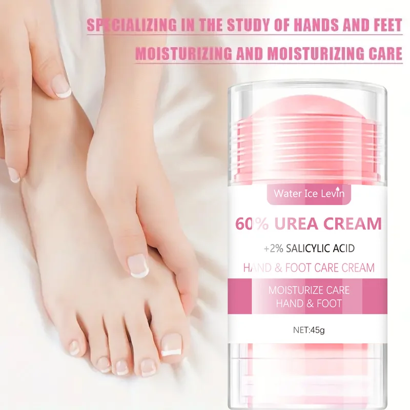 

Foot Cream Stick, 60% Urea Contains 2% Salicylic Acid, Moisturizes Dry Skin, Foot and Hand Cream Contains Jojoba Oil and Aloe Vera, Daily Moisturizing Cream