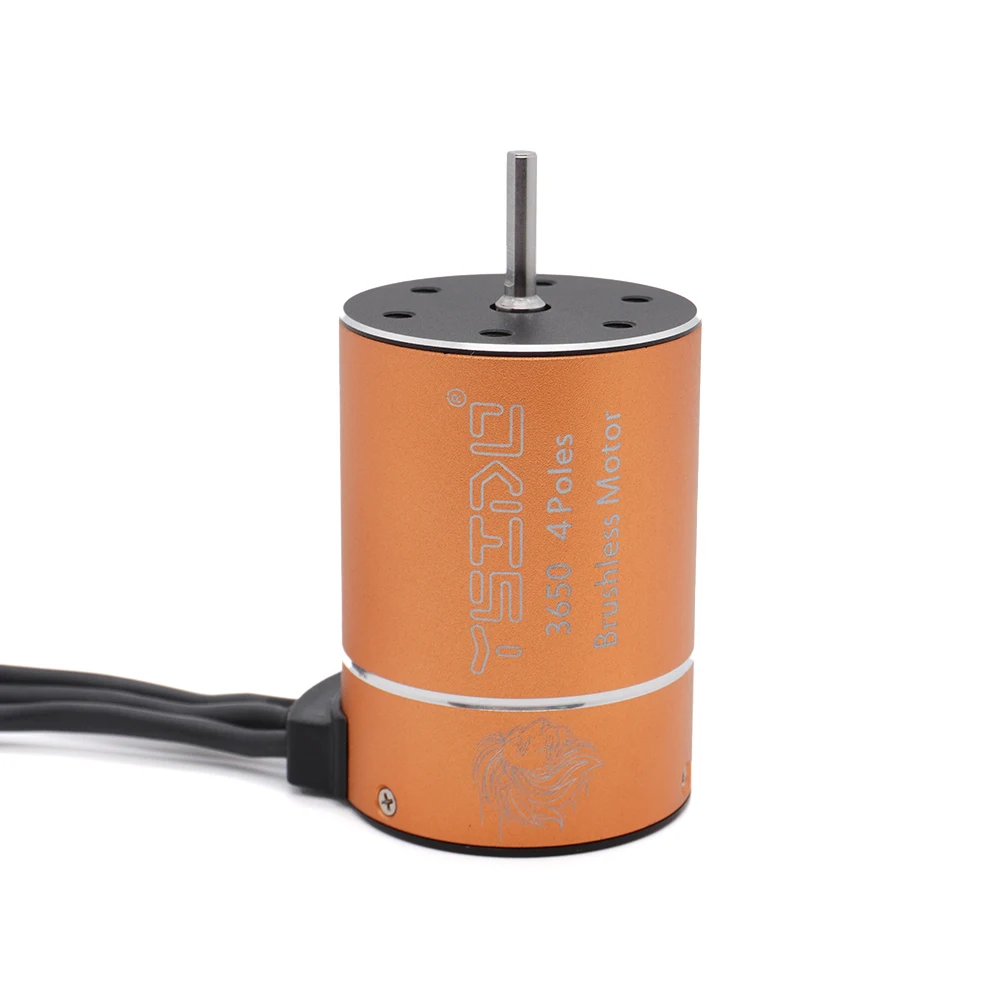 YSIDO 3650 Brushless Motor 1650-5400KV 2-7S Compatible with 1/10Axial Traxxas HSP Tamiya Arrma RedCat RC Car Upgrade Spare Parts