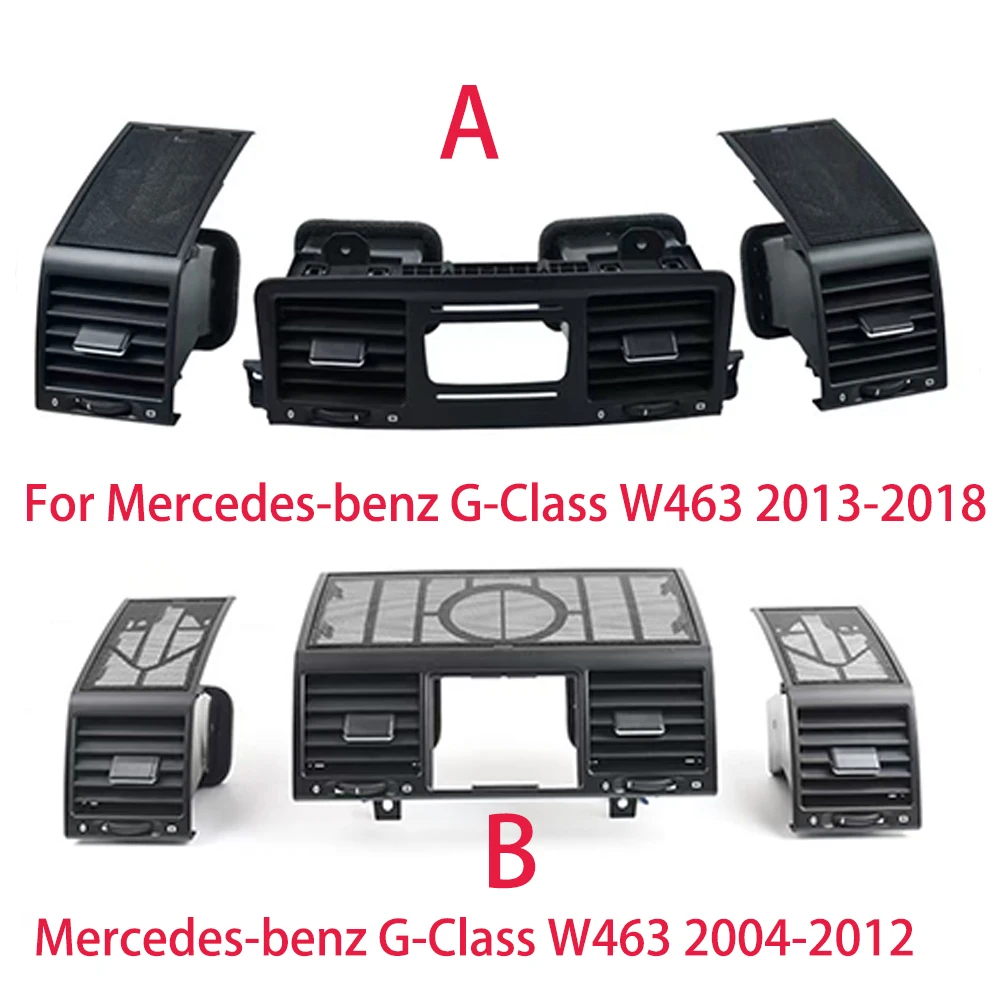 Dashboard Central Left Right AC Vent Grille Air Outlet Assembly For Mercedes Benz G Class W463 4636807508 4636807408 4638301554