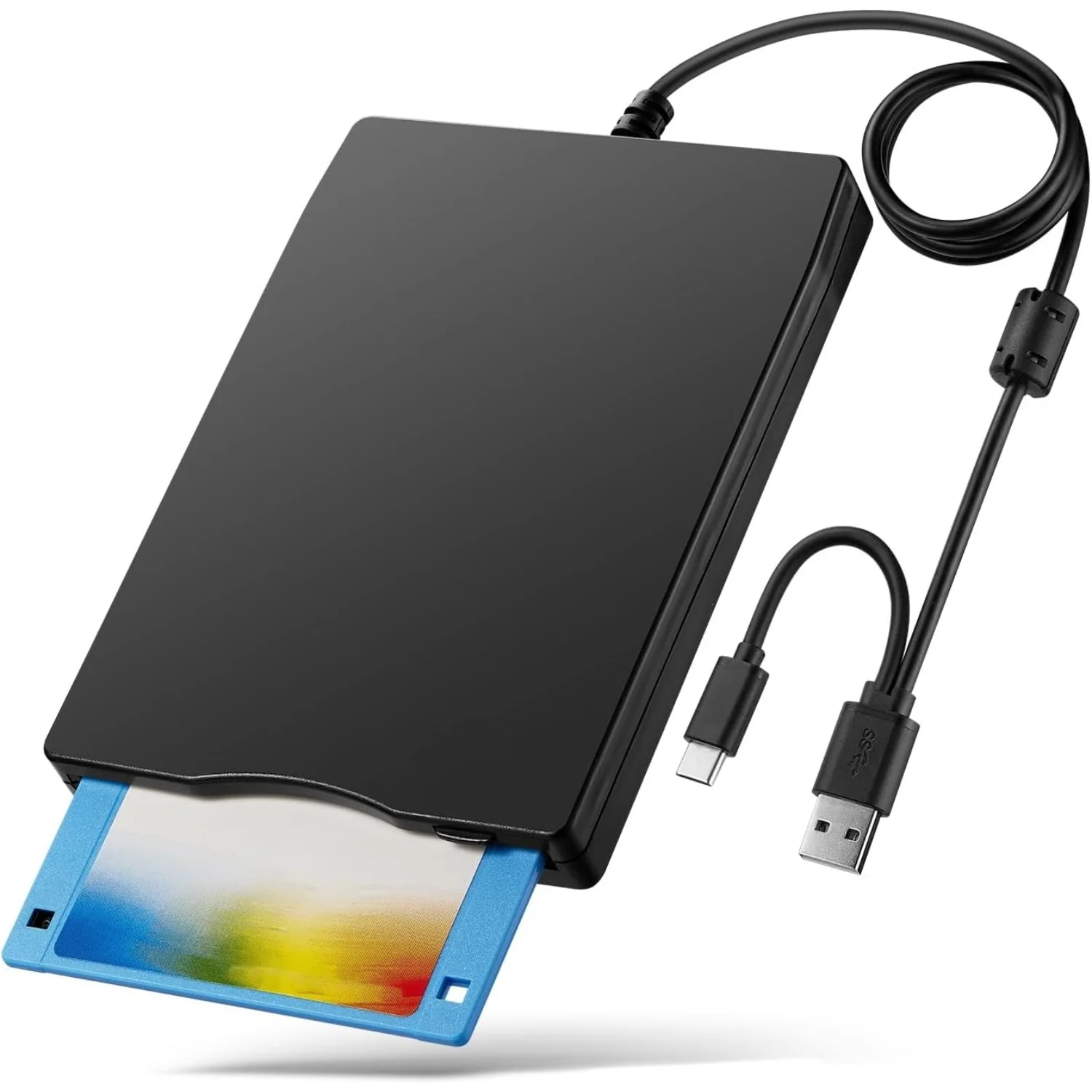 フロッピーディスクリーダードライブ 3.5インチ 1.44MB FDD 外部 USB