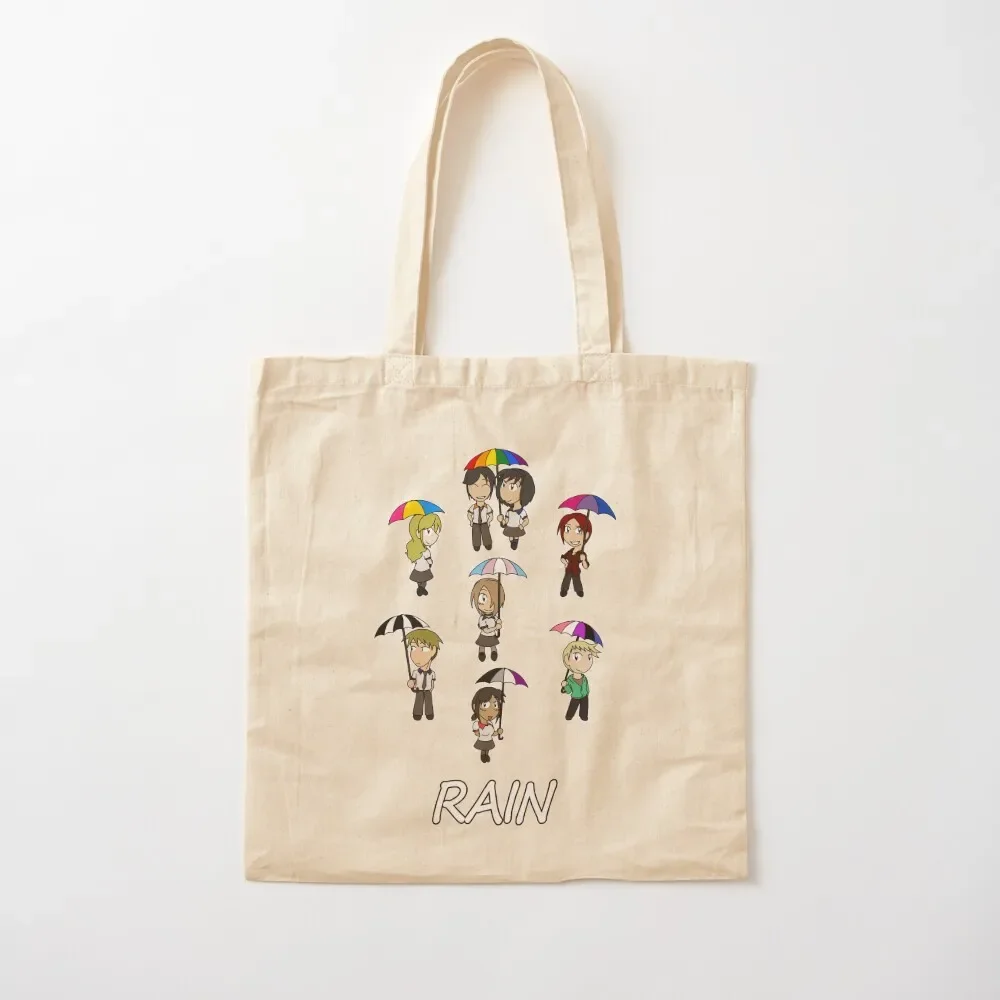 

RAIN - Chibi Cast Tote Bag tote bag men's woman shopping bag