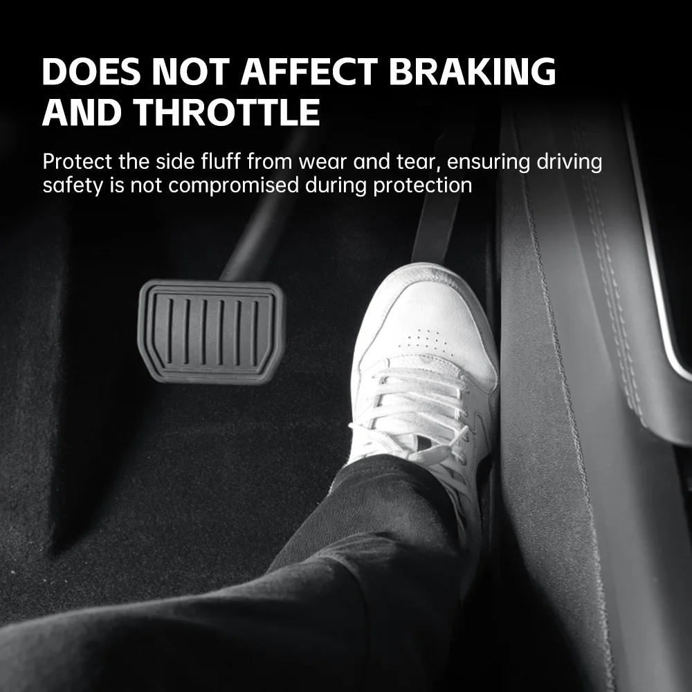 

For Tesla Model Y Juniper 2025 2026 Waterproof Dustproof Protective Cover Center Console Side Anti Kick Pad Interior Accessories