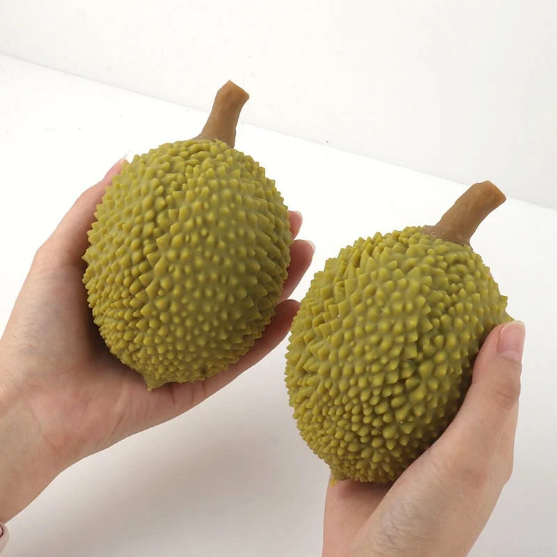 Creatief stressverlichtingsspeelgoed Fruit Durian Knijpspeeltje Leuk Prank Gift Tofu Bal Speelgoed voor ontspanning en entertainment