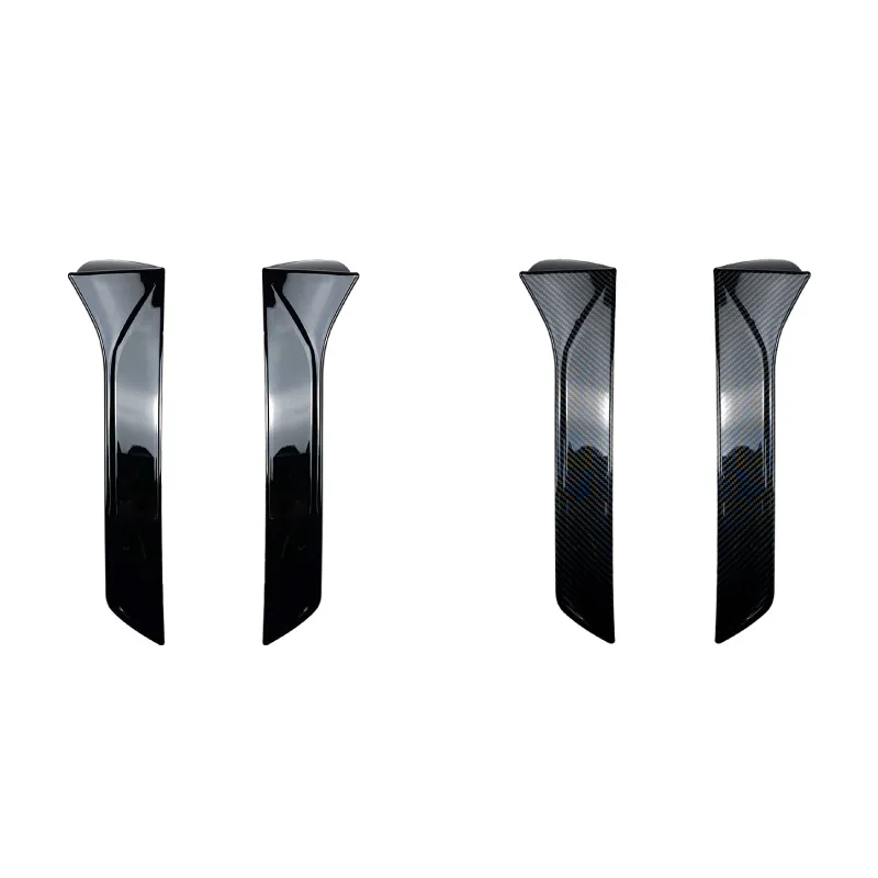 

For Seat Leon 5F FR MK3 MK3.5 2012-2021 2Pcs ABS Rear Vertical Spoiler Side Trunk Wing Lip Tuning Exterior Car Accessories