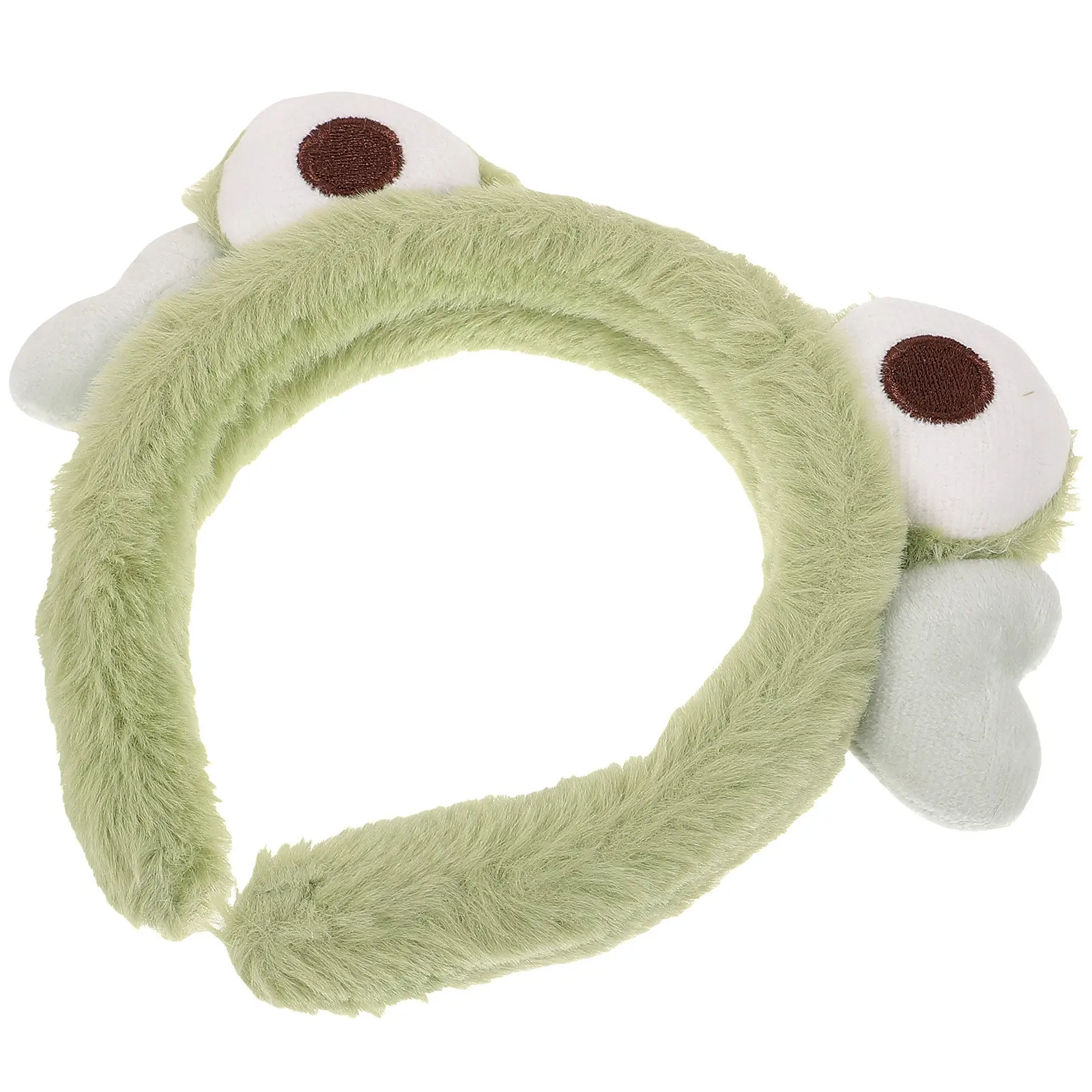 Lovely Frog Face Wash Headband Women Girls Makeup Hairband Spa Hair Band Hair Accessories Washing Face Headband