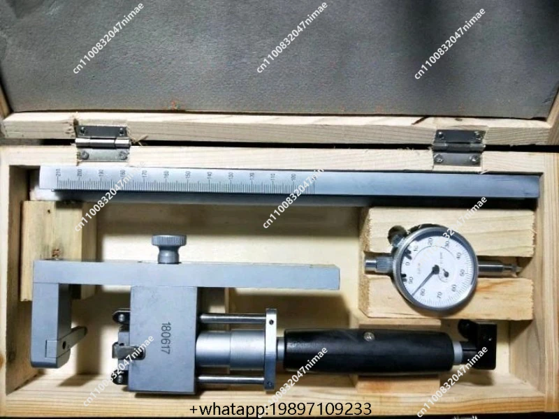 Cylinder boring machine, bearing boring machine inner diameter gauge with extended ruler, cylinder boring gauge