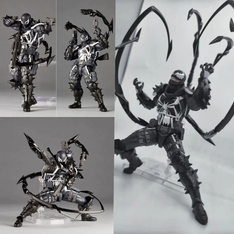 

In Stock Ct Toys Agent Venom Amazing Yamaguchi Agent Anti Venom Figure Spiderman Anime Action Figure Customized Gifts Toys