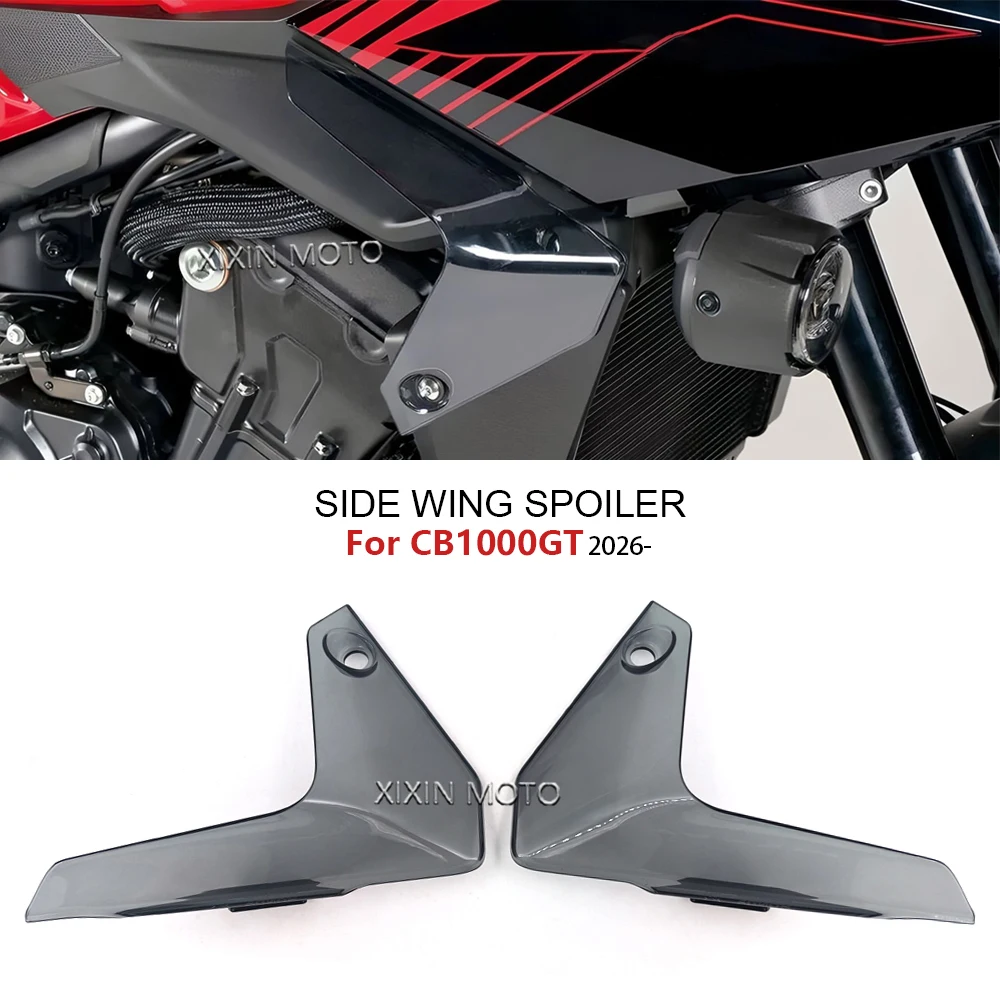 For Honda CB1000GT CB1000 GT 2026- Motorcycle Side Wing Side Spoiler Frontal Spoilers Front Spoiler Lower Spoiler Flank