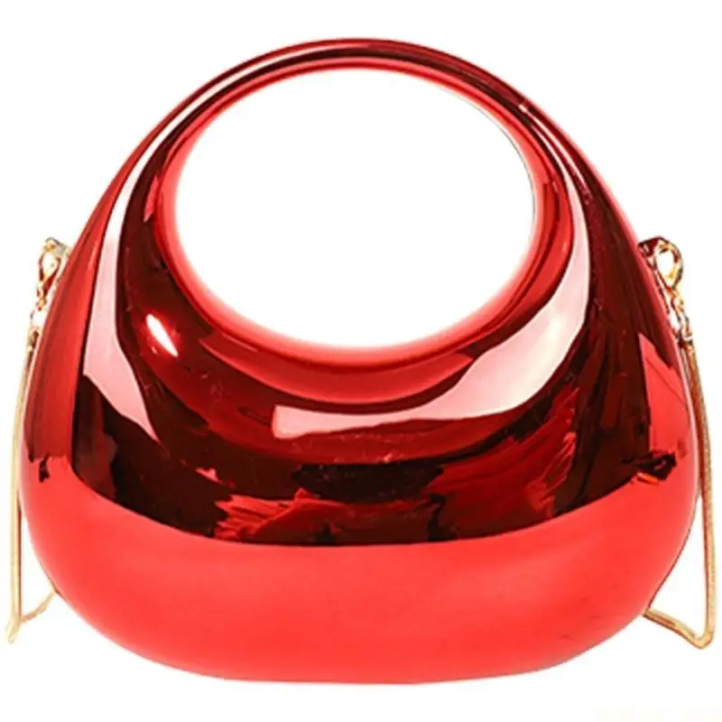 

X90D Women Evening Clutch Bag Acrylic Shoulder Bag Sparkly Evening Handbag Fashion Crossbody Bag for Cocktail Party Wedding