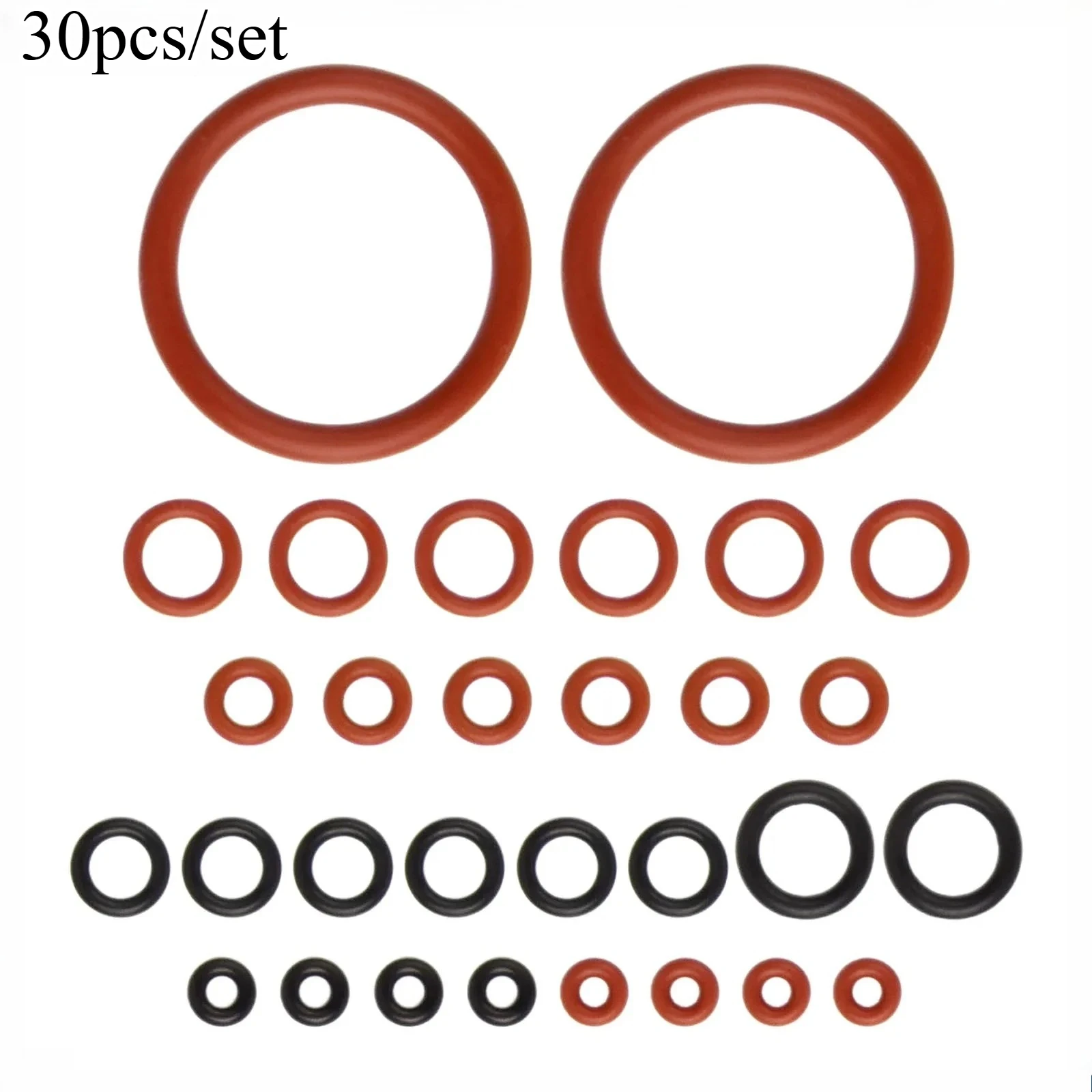30pcs O-ring Sealing Ring Gaskets Coffee Machine Silicone O-rings Seals For SAECO Coffee Machine Water Outlet Valve Accessories