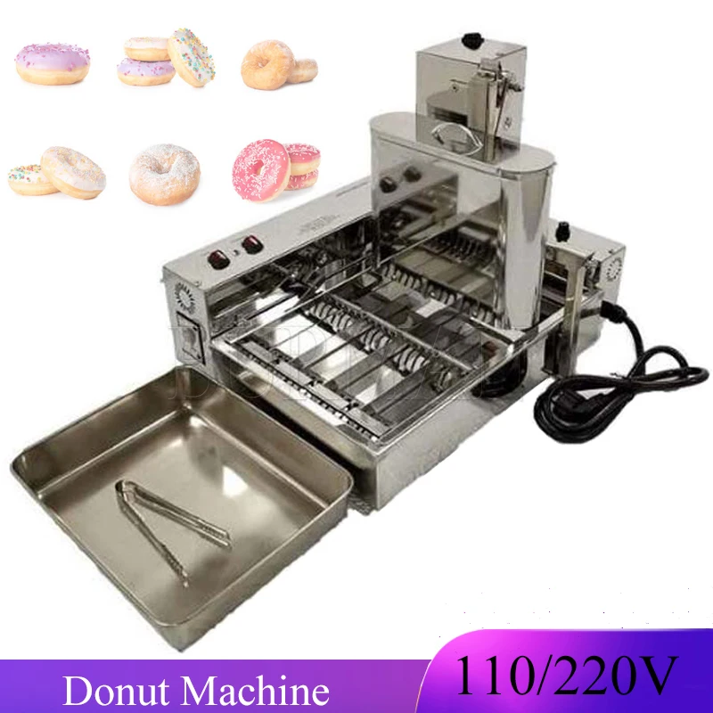 

Commercial Full Automatic Donuts Machine 110V 220V 2000W Stainless Steel Doughnut Making