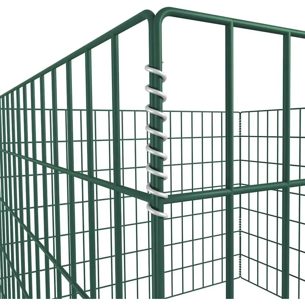 Large Square Compost Bin with 39.4x 39.4x 27.6 for Organic Waste Recycling