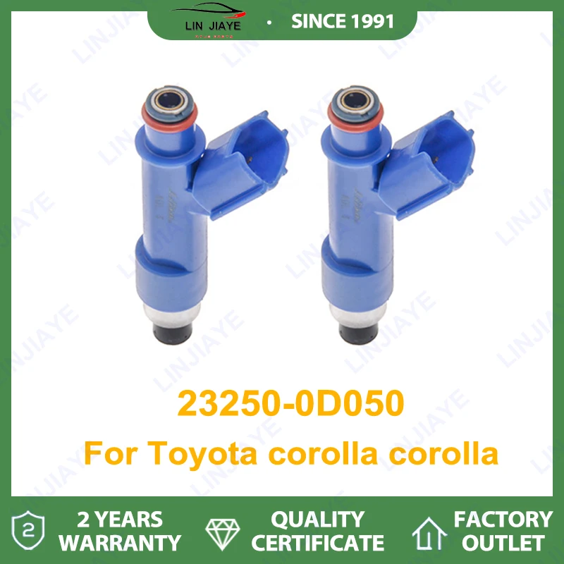 

1/4 шт. 23250-22050 топливные форсунки для TOYOTA Corolla Matrix 1.8L 2005 2006 2007 2008 23209-0D050 232500D050 2325022050