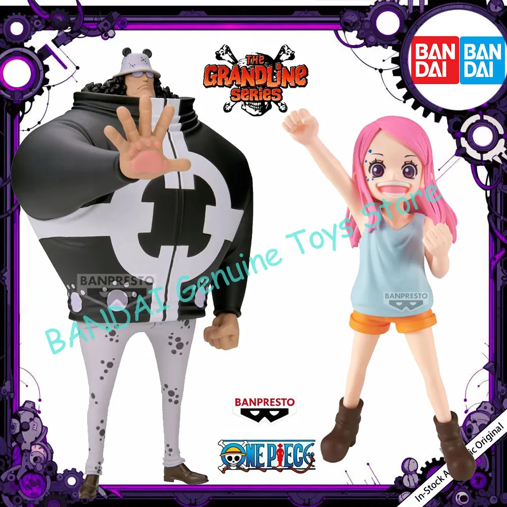 Banpresto ONE PIECE Anime Bonney & Bartholemew Kuma DXF figuras de acción la serie GRANDLINE modelo estatuilla Original Figuarts