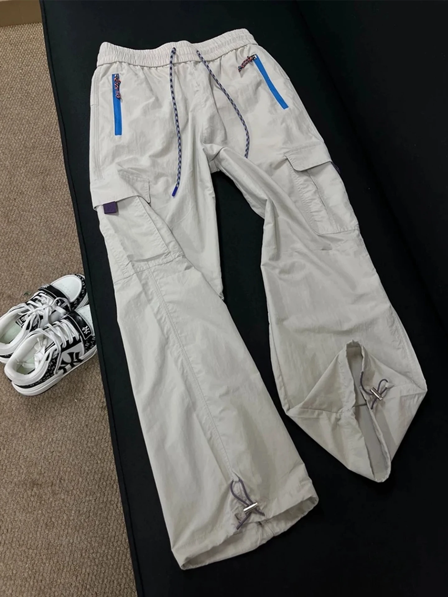 

Мужские летние прямые брюки American Sle Qui Dry: тонкие, водонепроницаемые, мягкие, для активного отдыха, велоспорта и спорта