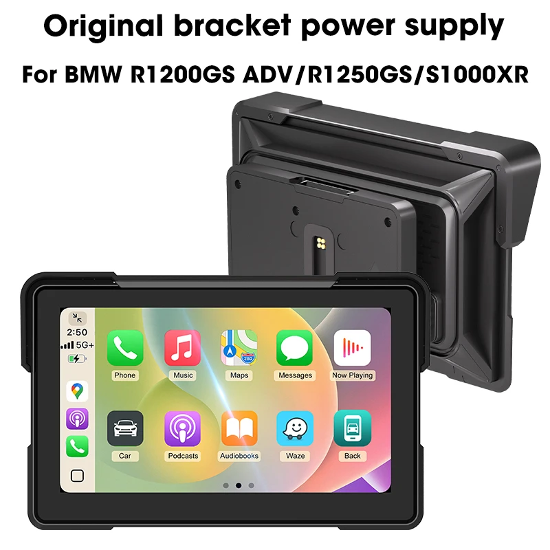 Jansite 7 inch Voor BMW Motorfiets Carplay GPS Navigatie Draadloze Android Auto Dual BT Voor BMW R1200GS ADV/R1250GS ADV/S1000XR