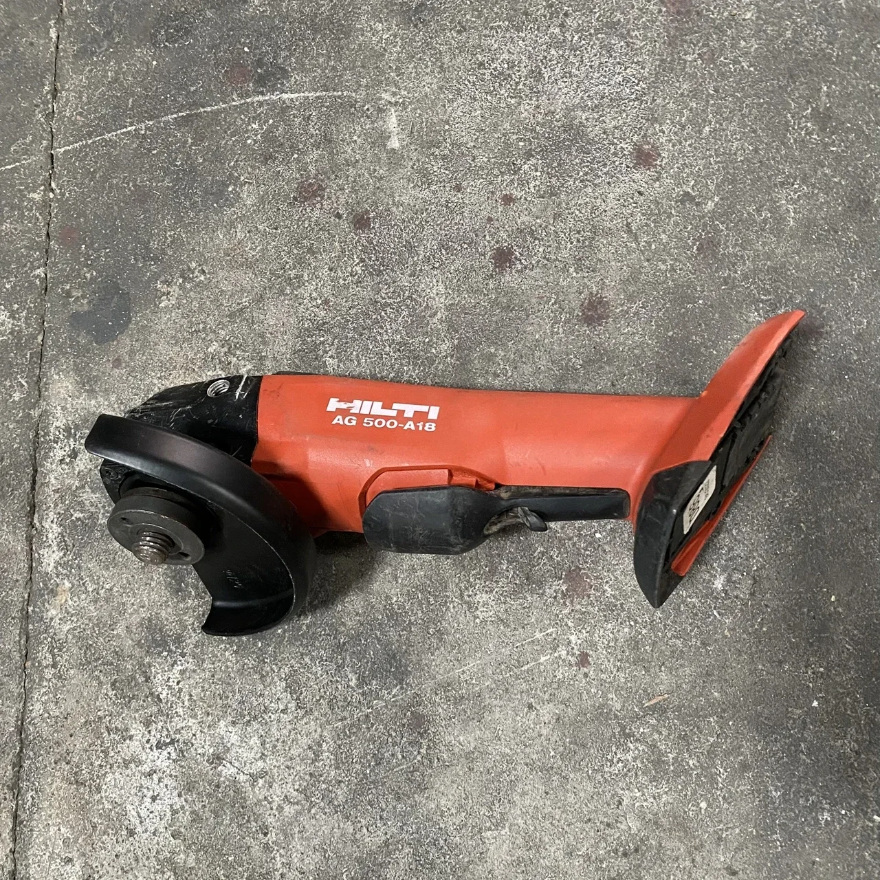 HILTI AG500-A18 brushless lithium charging angle grinder 125mm, only body, second hand