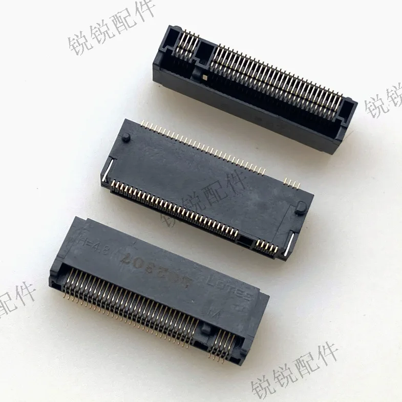 For LOTES NGFF M.2 SSD Slot Seat Interface 0.5mm 67Pin M-KEY H4.8