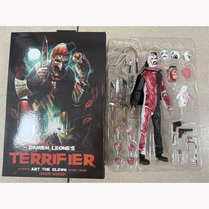 

New NECA Art The Clown Figure Damien Leone's Terrifier Figurine Action Figures Model Toys Joint Movable New Year Present Gifts