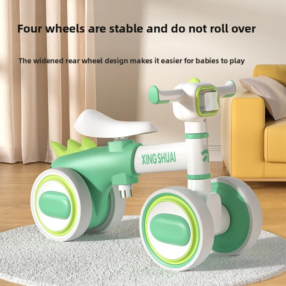 

Baby Pedal Free Walker for Toddlers Four Wheel Glide Balance Car Ride On Toy for Kids Indoor Outdoor Play Activity