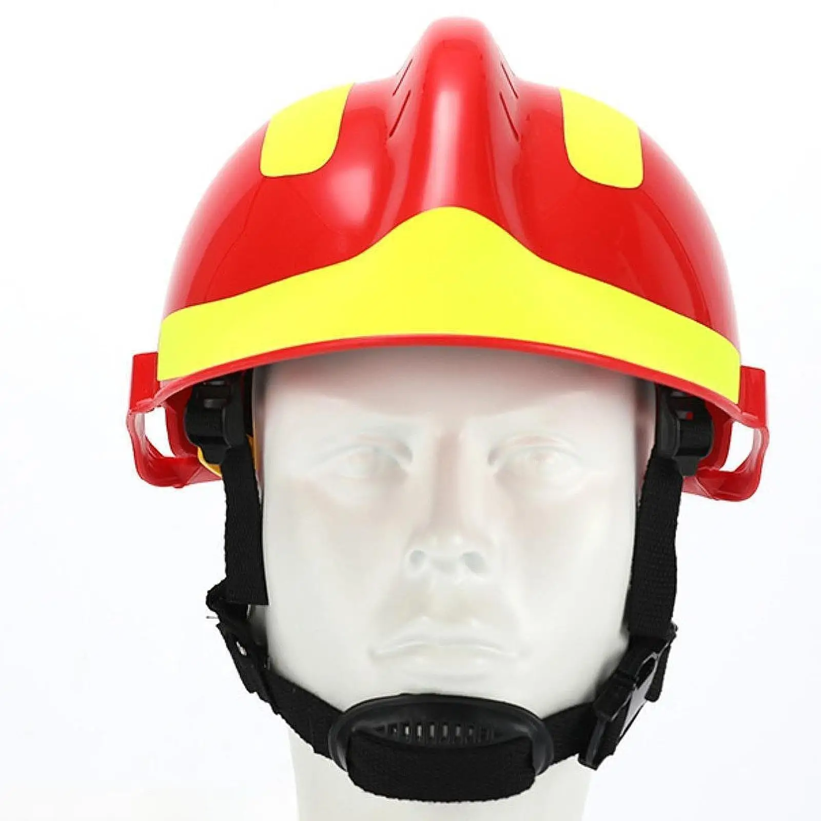 Hard Hat Safety Helmet with Flashlight Holder Protection Gear Worker Hardhat