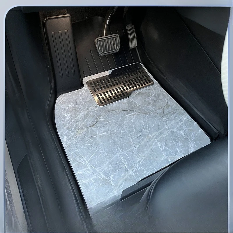 

Suitable for Model Y pure natural marble floor special car TPE injection molding floor mat environmental protection