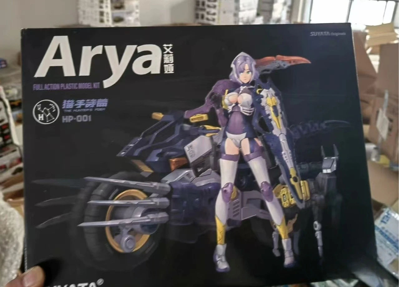 Cyberpunk SUYATA 1/12 مزمور الصياد علي ميكانيكي Kawaii شخصيات كرتونية تجميع نموذج عمل أرقام لعبة جمع هواية