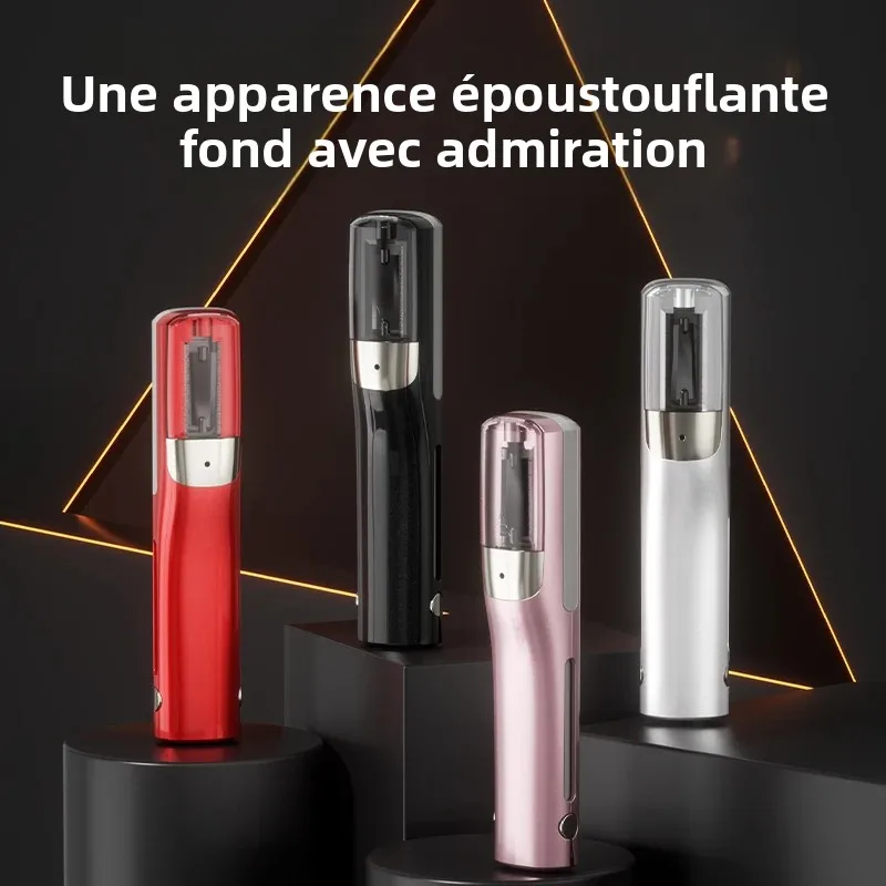 Tondeuse d'épingles de cheveux, dissolvant de fentes, sec, endommagé, cassant, professionnel, automatique, pour femmes, machine de coupe de cheveux sans fil