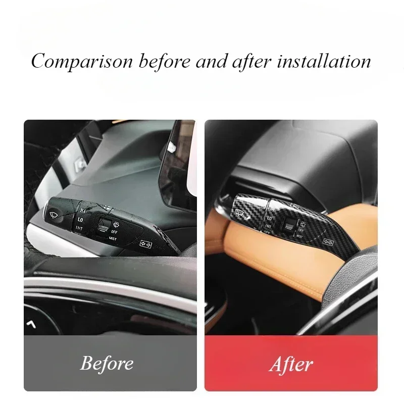 Car Waiver Protective Cover  For Xpeng P7/G6/G9/P5/P7i Steering Wiper Shift Pull Rod Anti-scratch Sticker Modified Accessories