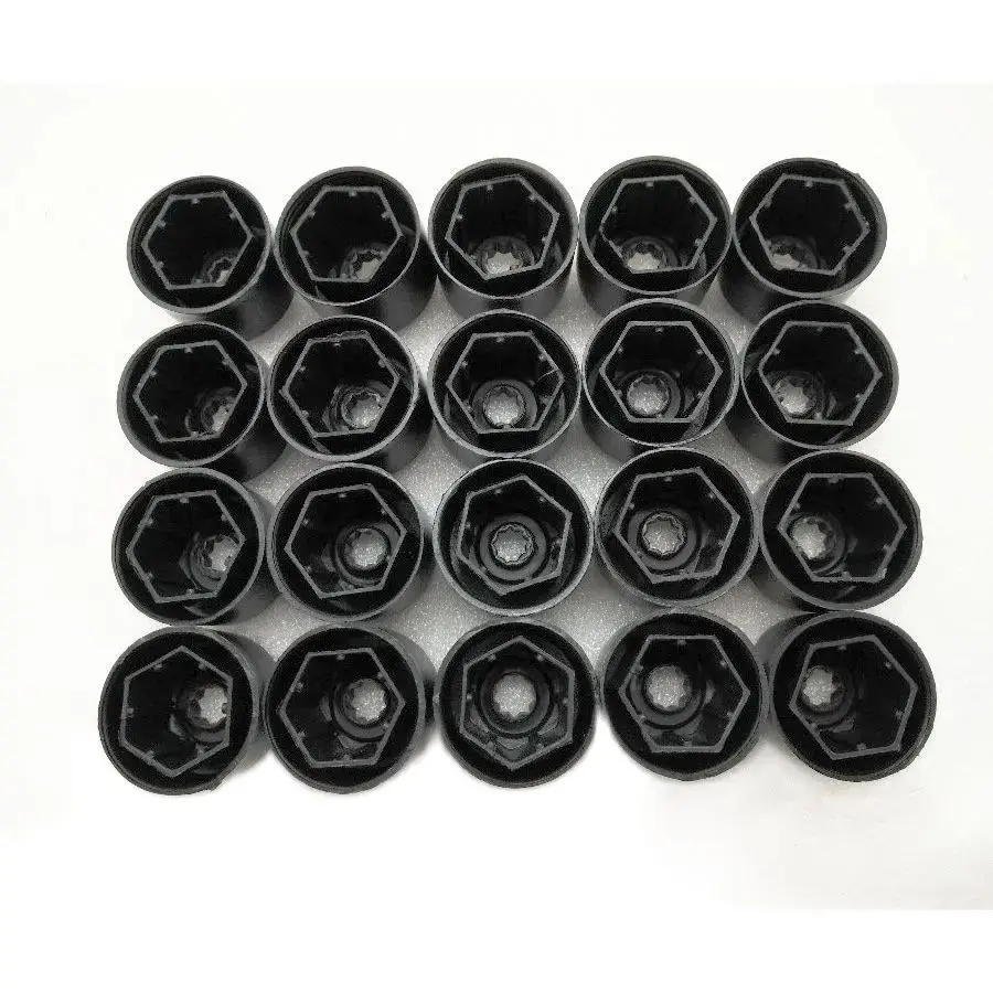 20 pcs 17mm car wheel nut Caps for Volkswagen Bora Sagitar Magotan Passat special Socket Auto cover bolt shaft bolt Rims protect